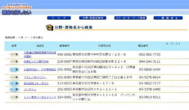 ホント？【合格率60%超えも！】教育訓練給制度の対象講座や合格率の調べ方